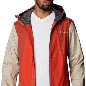 🆕Columbia Men's Inner Limits II Jacket, Bonfire/Dark Sienna/Ancient Fossil, NWT
